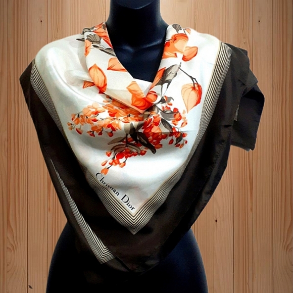 Dior Accessories - Christian Dior silk scarf